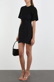 Hybrid Mini Dress in Black